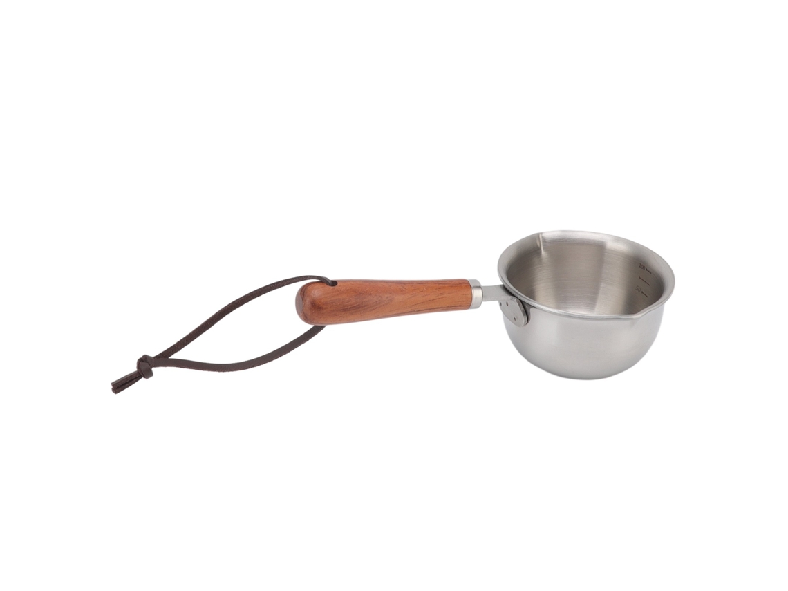 Mini Panela Aquecedora De Manteiga Aço Inoxidável, Rápida Óleo, Fundo Profundo, Pequena Leite, 6,5 X 1,7 1,8 Pol.