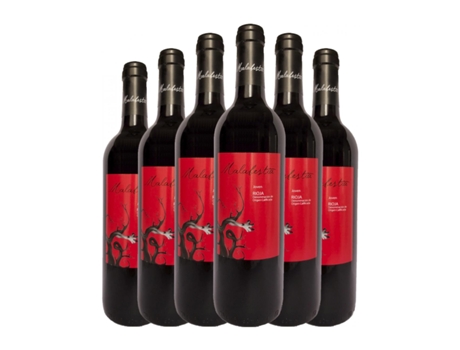 Vinho LA RODETTA Malabestia Tempranillo Rioja Jovem (0.75 L - 6 Unidades)