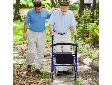 Andarilho HOMCOM com Assento e Travão