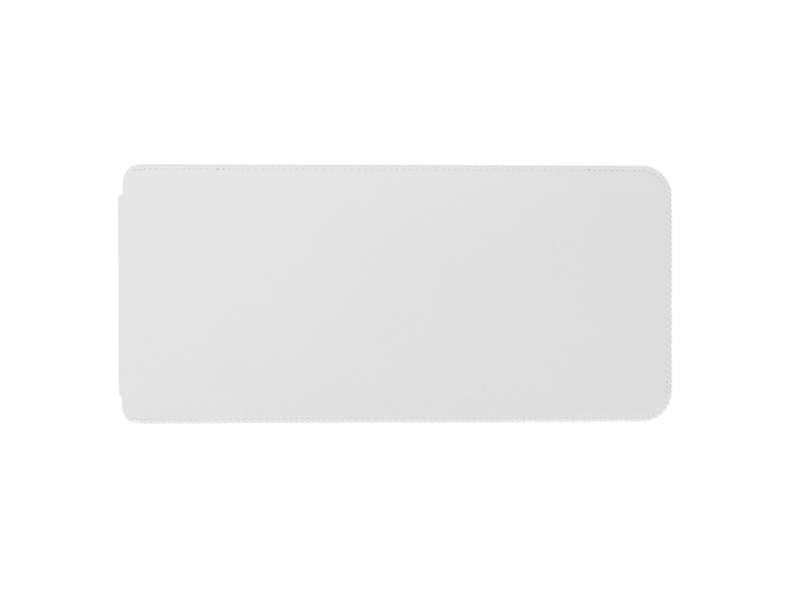 2026zentro-capa De Teclado Sem Fio Em Couro Pu Portátil Leve 30x14x1cm Para Magic Keyboard 2 Branco