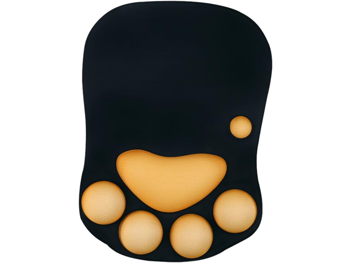 Mousepad Ergonômico Com Apoio De Pulso Em Gel Antiderrapante Para Escritório E Casa, Confortável Nas Gokoco
