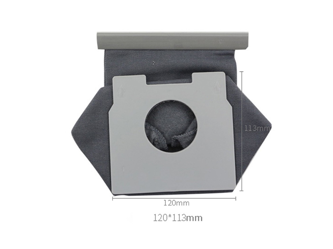 2pc saco de pó aspirador de pó para panasonic tipo C-13 saco de pó de pano de vácuo reutilizável Mc-3300 Mc-3310 Mc-390 Mc-3900 Mc-E603 Mc-L50