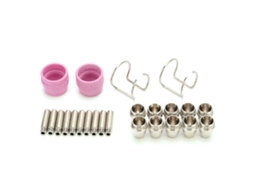 Kit De Consumíveis Para Soplete De Plasma Electrodos Boquillas Cerâmicas Punta De Contacto Sg-55 Ag-60 Wsd-60p 24pcs