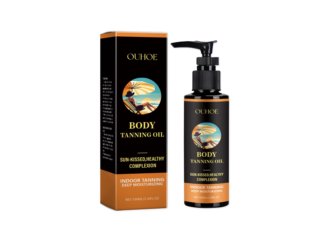 Bronzeador para Verão e Praia, Óleo Hidratante e Cuidados de Bronzeamento LAXISCREED
