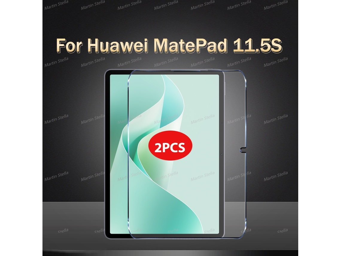 Kit Com 2 Películas Protetoras De Vidro Temperado Compatíveis Huawei Mate Pad 11.5s. Acessórios Película Protetora 9h Compatível C Tuotuo