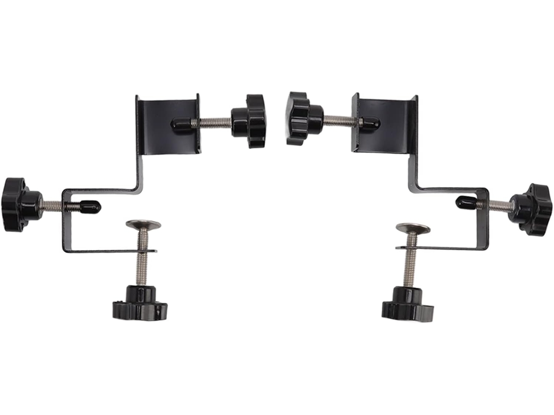 Conjunto De 2 Grampos Para Instalação Gavetas Armário, Lado Esquerdo E Direito, Gabarito Para Gavetas Com Braço
