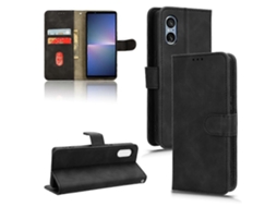 Capa De Celular De Couro Com Flip Magnético Skin Feel
