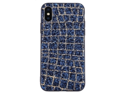 Capa de Telefone EOOCOO (proteção Anti impacto Glitter Esbranquiçada)