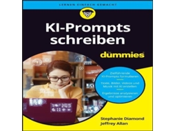 Livro KI-Prompts schreiben für Dummies de Stephanie Diamond (Alemão)