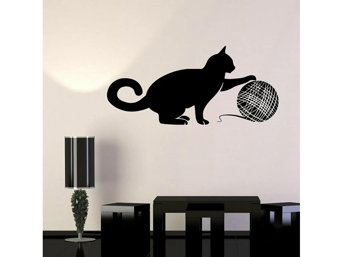 Adesivos Muraux Chats, Decorações Artísticas Para Salão, Adesivos Em Vinil Chatons, Adesivos Para Quarto De Menina No Tema De Um Salão De Beleza