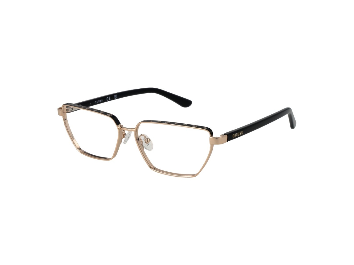 Armação De Óculos Feminino Guess Gu50123 55005