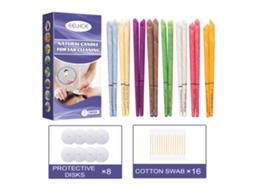 Vela Ouvido Aromática Eelhoe Limpeza Suave Relaxante Conjunto Multicolor