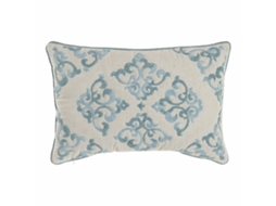 Capa de travesseiro DKD Home Decor Azul Tradicional (60x1x40 cm)