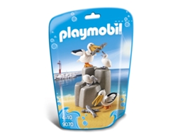 PLAYMOBIL Family Fun: Família de Pelicanos - 9070 (Idade mínima: 4)