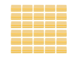 30 Peças De Mini Lijadora De Uñas Profissional Portátil Lija De Uñas Para Manicura Em Casa Salão Amarelo