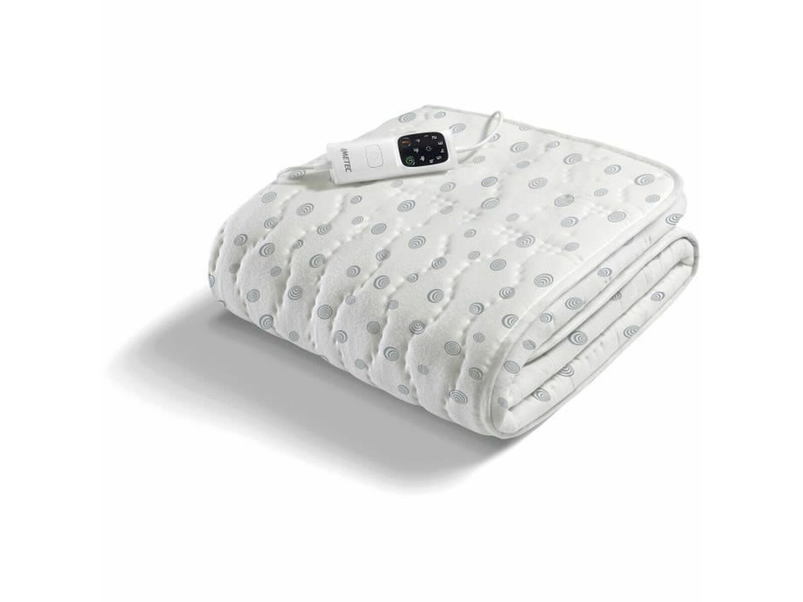Cobertor Elétrico IMETEC 16630 Branco/Cinzento