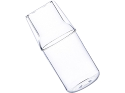 Jarra de Vidro, para Água Fria Feita Borosilicato Alta Qualidade, Transparente, com Grande CHABERLU