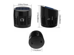 6 Pack Luzes Solares RGB IP67 para Jardim e Pátio S/MARCA