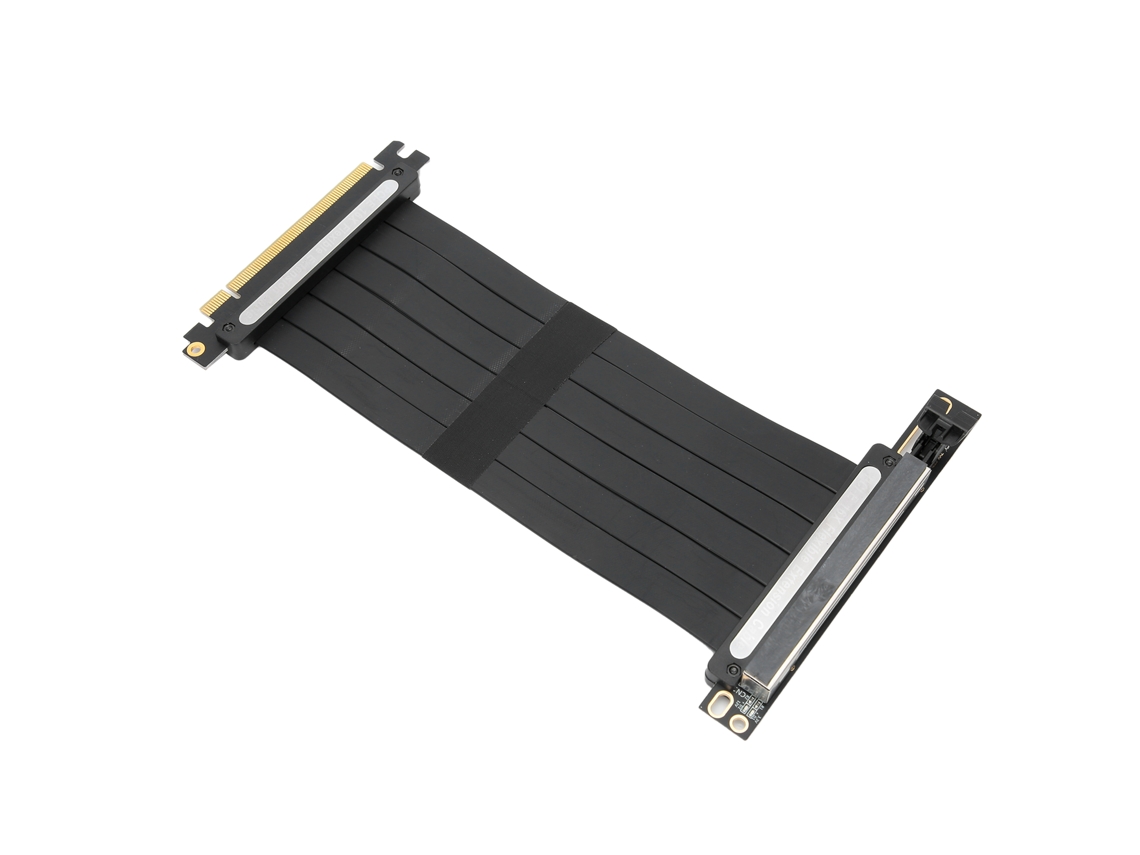 Cabo Extensor Pcie 16x Com Led Para Componentes De Computador Aquaforge