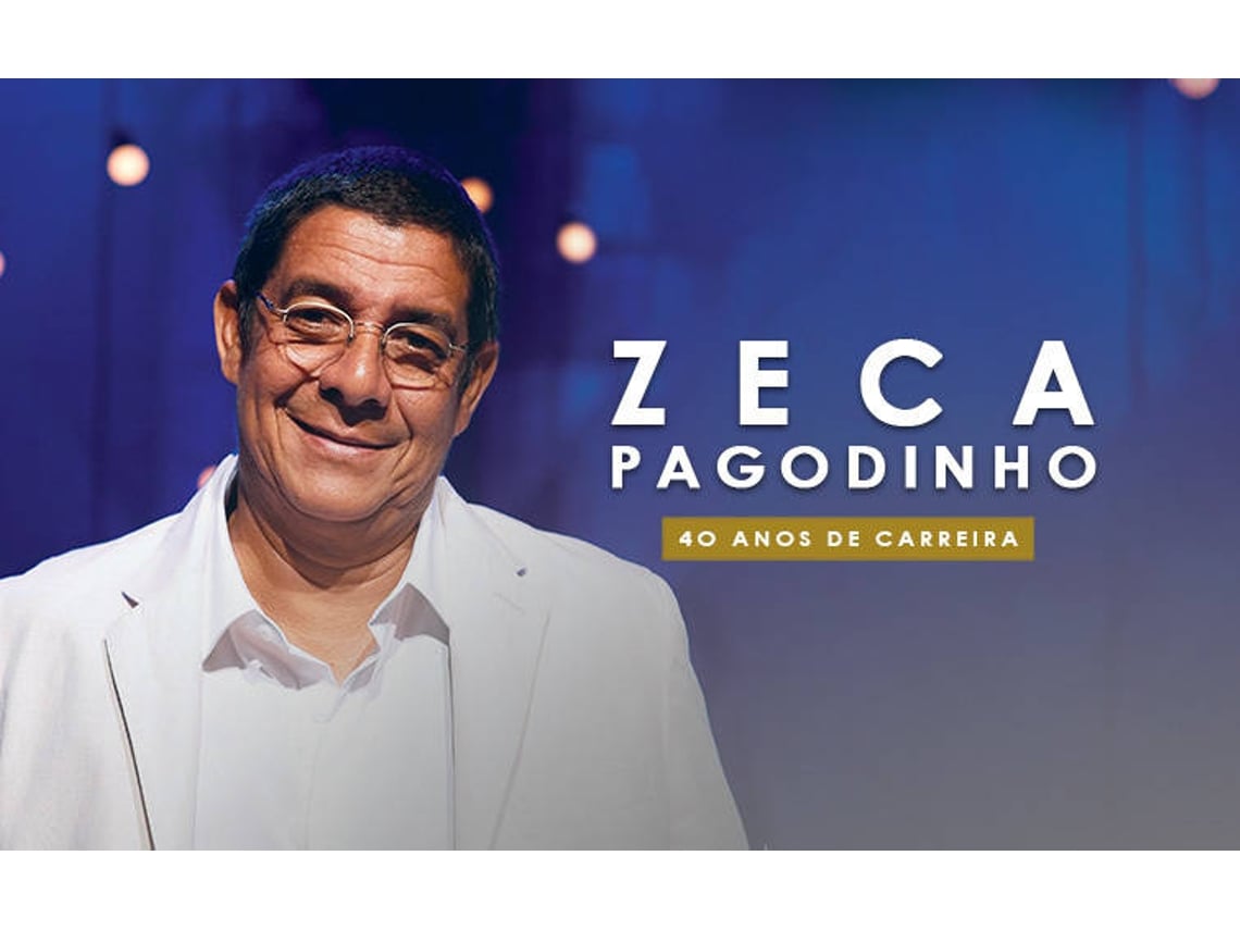 Bilhete Zeca Pagodinho 40 Anos de Carreira