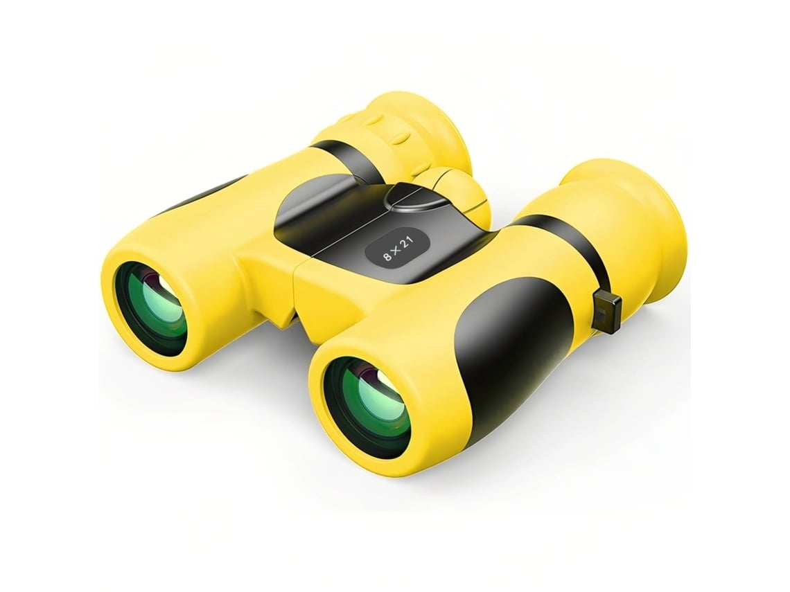Binóculos para Crianças Melhores Presentes para Meninos e Meninas de 3 a 12 Anos Mini Binóculos Infantis Portáteis Originais Compactos 8x21 USHION