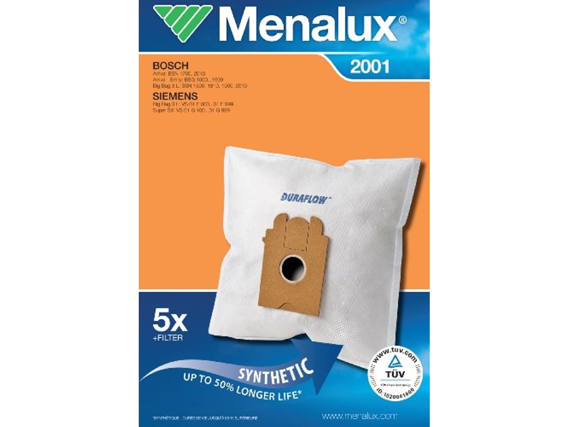Saco Aspirador MENALUX 2001