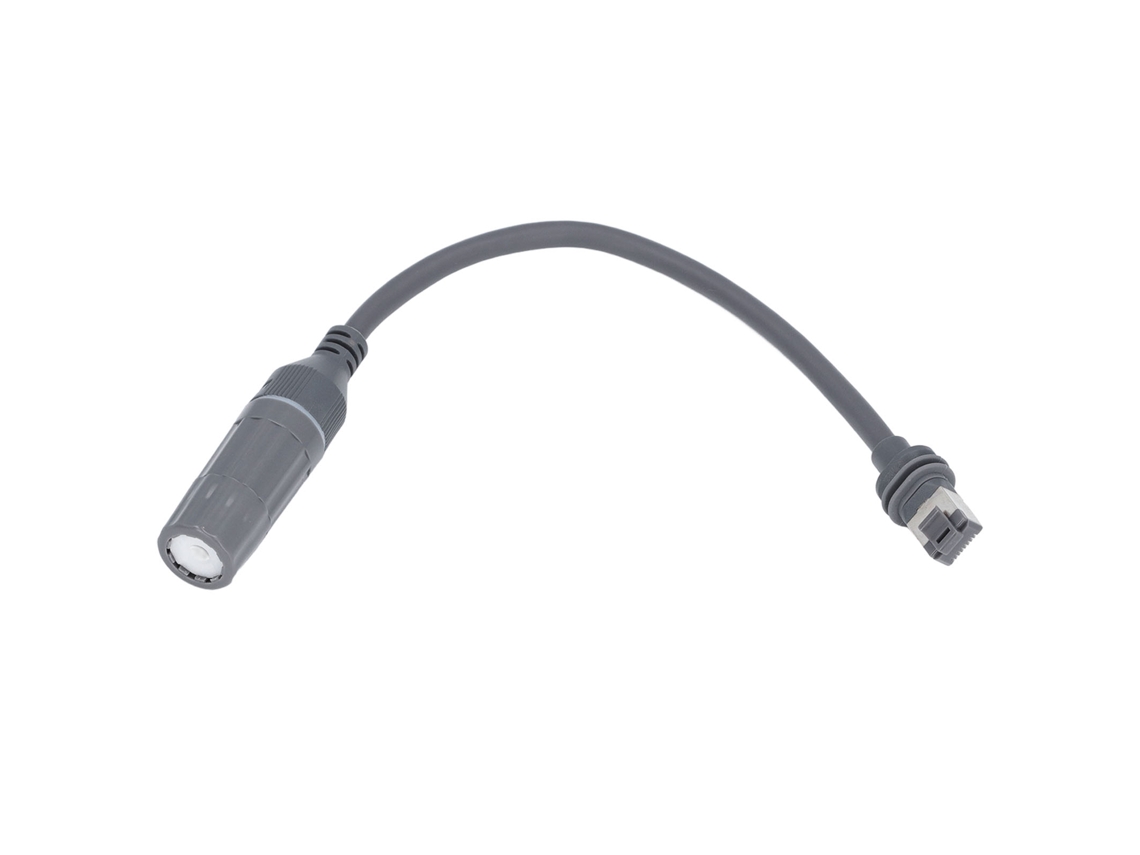 Adaptador Spx Macho Para Rj45 Fêmea 1200mbps Ip67 26awg Para Satélite Gen3 V3 Retangular