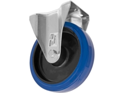 Rodízio Fixo Em Borracha Elástica Azul, Ø 200 Mm