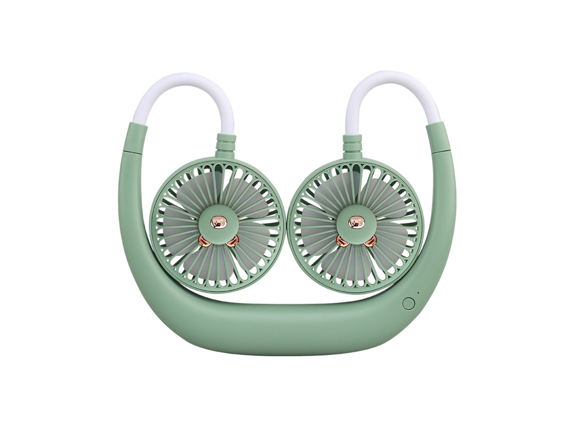 Ventilador de Pescoço Portátil Usb Recarregável Silencioso