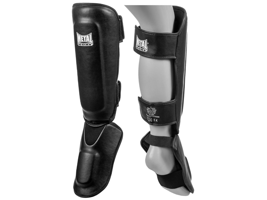 Caneleiras de Boxe Thaï Pé METAL BOXE S