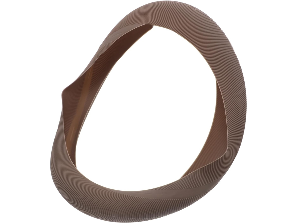 Capa de volante de silicone antiderrapante e confortável de 32,5 cm com revestimento adesivo.