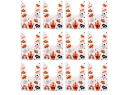 50 Unidades De Bolsa De Plástico De Halloween Para Decorações De Halloween Allinless