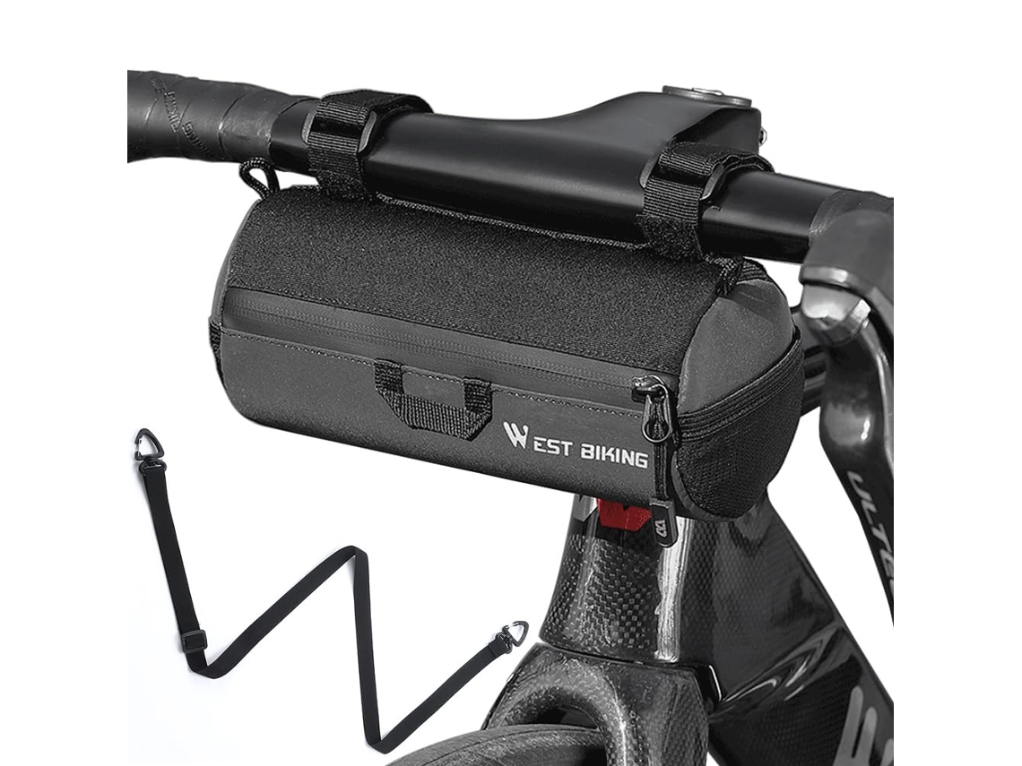 Bolsa Para Scooter Elétrica Portátil, Bolsa Para Guiador De Bicicleta, Bolsa Frontal Para Bicicleta, Capacidade De 1l, Bolsa Para Guidão De