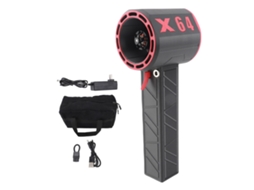 Ventilador Turbo Potente 64mm Duto 8000mah Carro Outdoor Casa