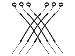 Conjunto De 6 Cordões Anti-perda Para Canetas Com Clipe Retrátil, Ideais Para Professores, Médicos E Trabalhadores Da Construção Civil. Feitos Em