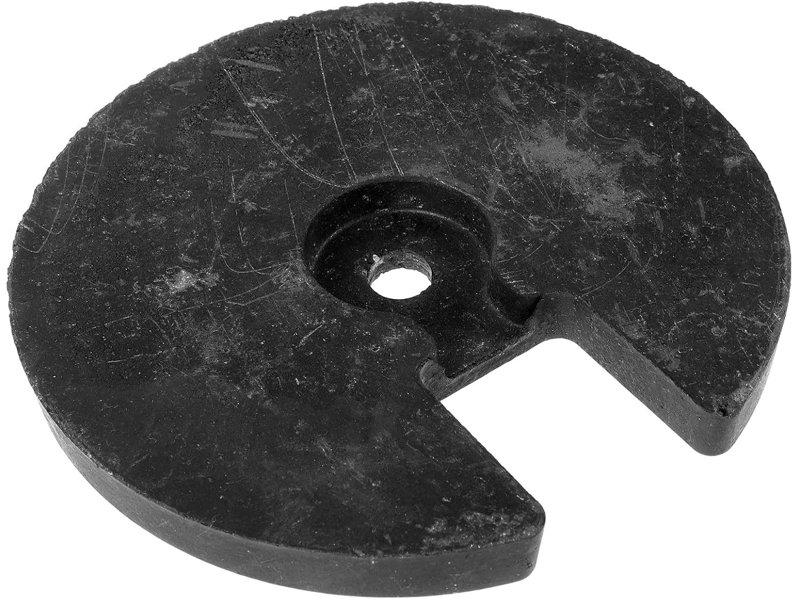 Base plana para luminária de mesa Tofficu com furos, luminária redonda de plástico, leve e prática.
