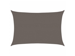 Para sol Estilo Vela 160 G/m² 3,5x5 M Pead Antracite MAISON EXCLUSIVE