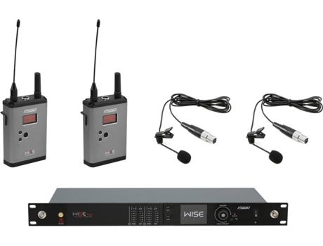 Conjunto PSSO WISE TWO + 2x BP + 2x Lapela 518-548MHz