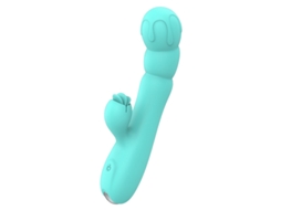 Vibrador De Lamber A Lngua 2 Em 1 Com 9 Modos Para Mulheres (azul)