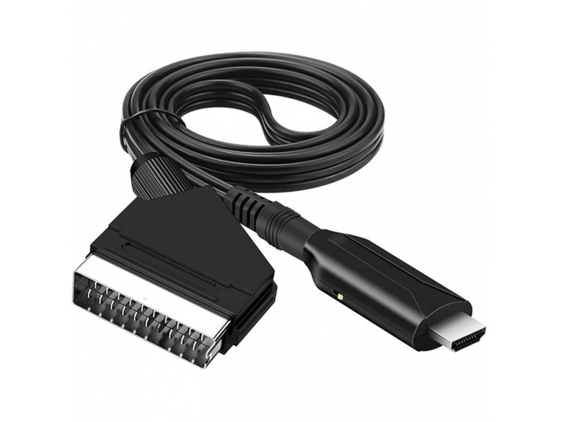 Cabo Scart para Hdmi Adaptador Tudo em um AQUAFORGE