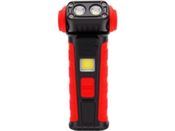 Lanterna De Trabalho Magnética Led Cob, Recarregável, Giratória, Em