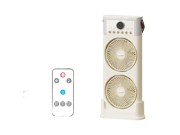 Laxiscreed Ventilador De Mesa Com 6 Furos, Resfriador De Ar, Hidratante E Controle Remoto