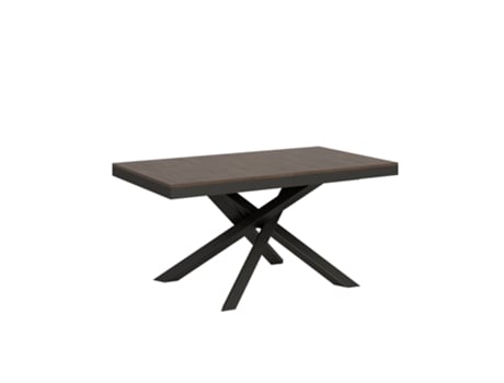 Mesa de Refeição ITAMOBY Volantis Evolution (90x160/264 - Painéis em Melamina - Nogueira)