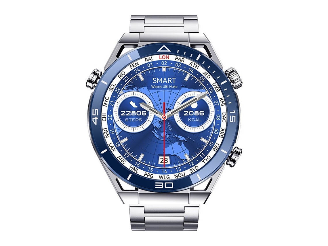 Pulseira Fitness Business Smart Watch Azul GODTVAGT
