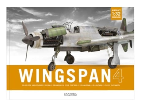 Livro Wingspan Vol.4 1/32 Aircraft Modelling de Jan Kopecky (Inglês)