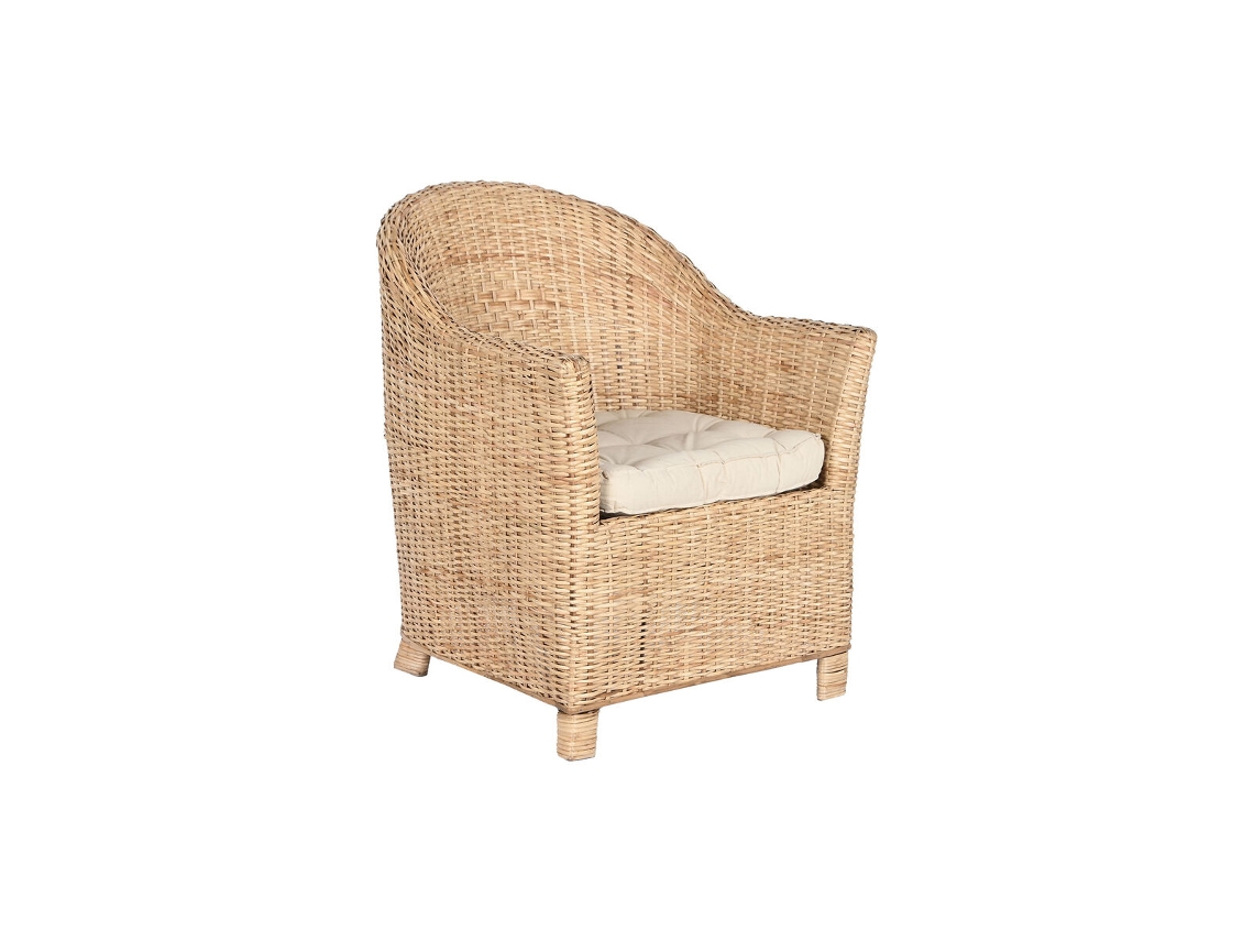 Cadeira HOME ESPRIT Natural Rotim 69 X 70 X 85 Cm