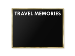 Magnetic Board For Wall Travel Memories For The Bedroom Espelharte (80x60 Cm)