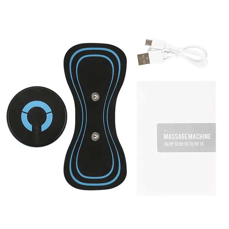 Massageador De Pescoço Portátil, Mini Elétrico, Máquina Relaxamento Para Massagem Cervical, Estimulador Alívio Da Dor, Almofadas Gel Amassamento, Uso