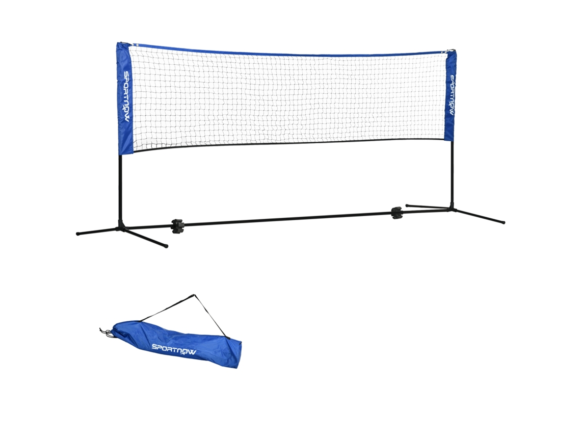 Conjuntoredebadminton103/120/155h,dobrável,poliéster,bolsa. Cs