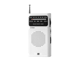 Rádio Transistor Portátil, Rádio De Bolso, Rádio Fm Am Pequeno Com Alto Falante Olysi Shop (preto)